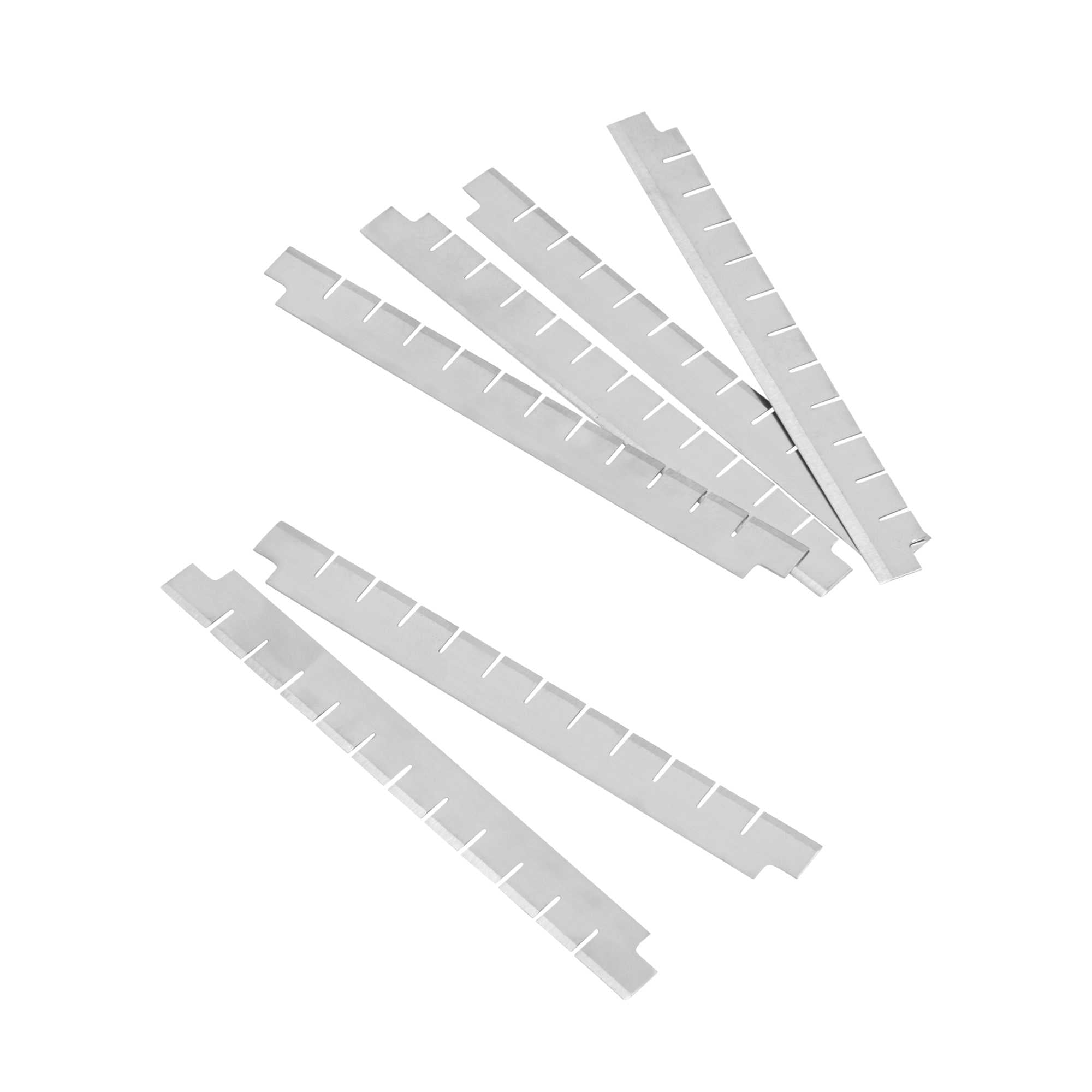 Met Lux 22-Piece Stainless Steel Vegetable Dicer 1/4" Blade Set - 3 1/2" - 1 count box