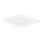 Met Lux Square White Polyethylene Lid - Fits 2 / 4 qt Food Storage Container - 10 count box