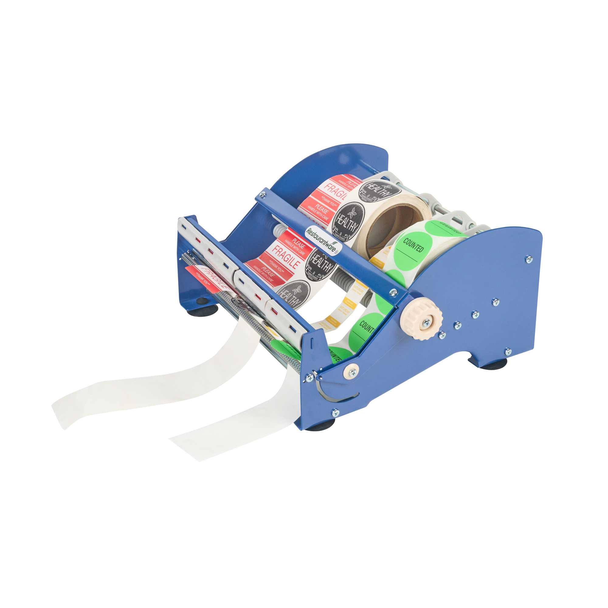 Handy Tek Manual Multi-Roll Tape and Label Dispenser - 12" Working Width - 14 1/2" x 13 1/2" x 7" - 1 count box