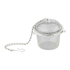 Met Lux Stainless Steel Fine Mesh Loose Leaf Tea / Spice Ball Infuser - with Chain - 2