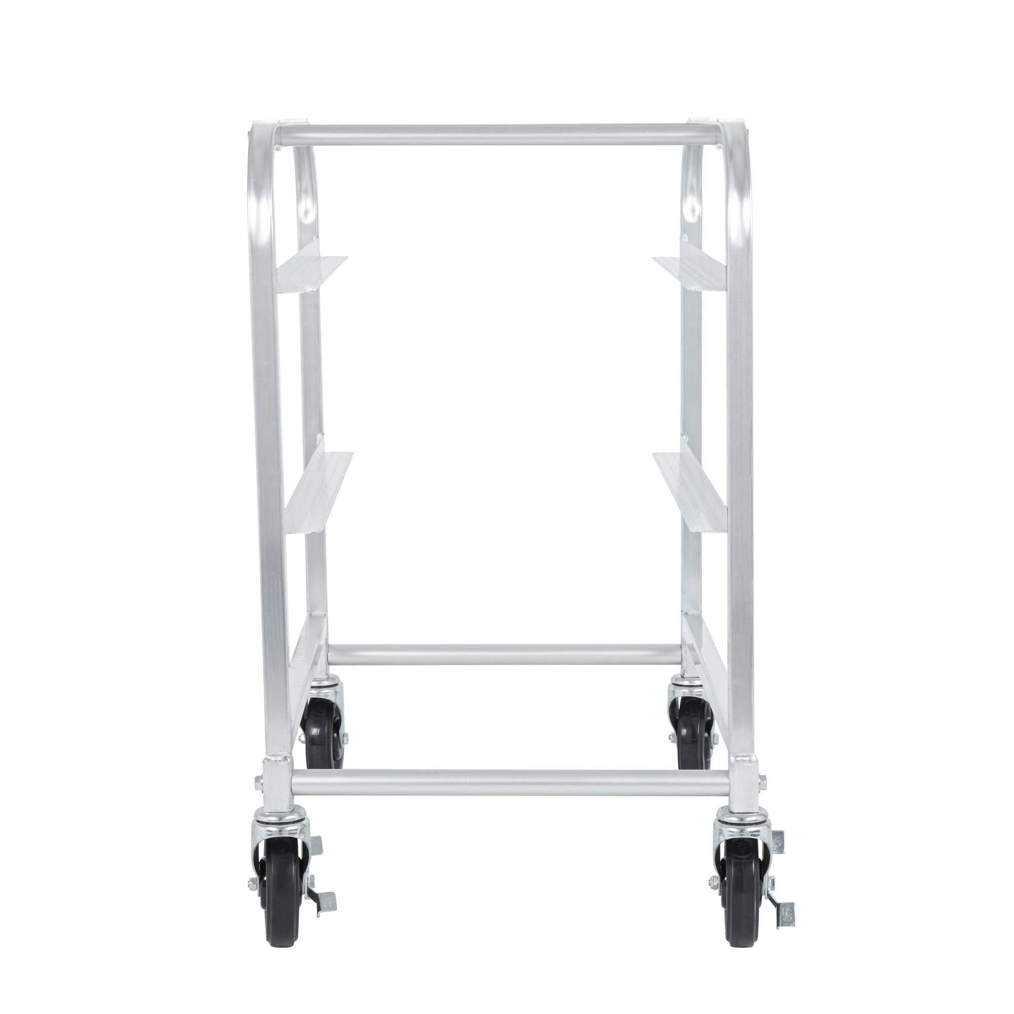 Kitchen Tek Mobile Aluminum Lug Rack - 2 Lug Capacity, Unassembled - 1 count box