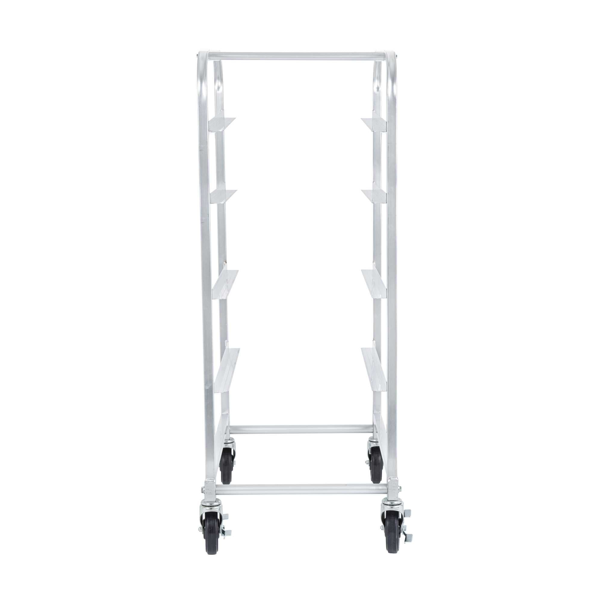 Kitchen Tek Mobile Aluminum Lug Rack - 4 Lug Capacity, Unassembled - 1 count box