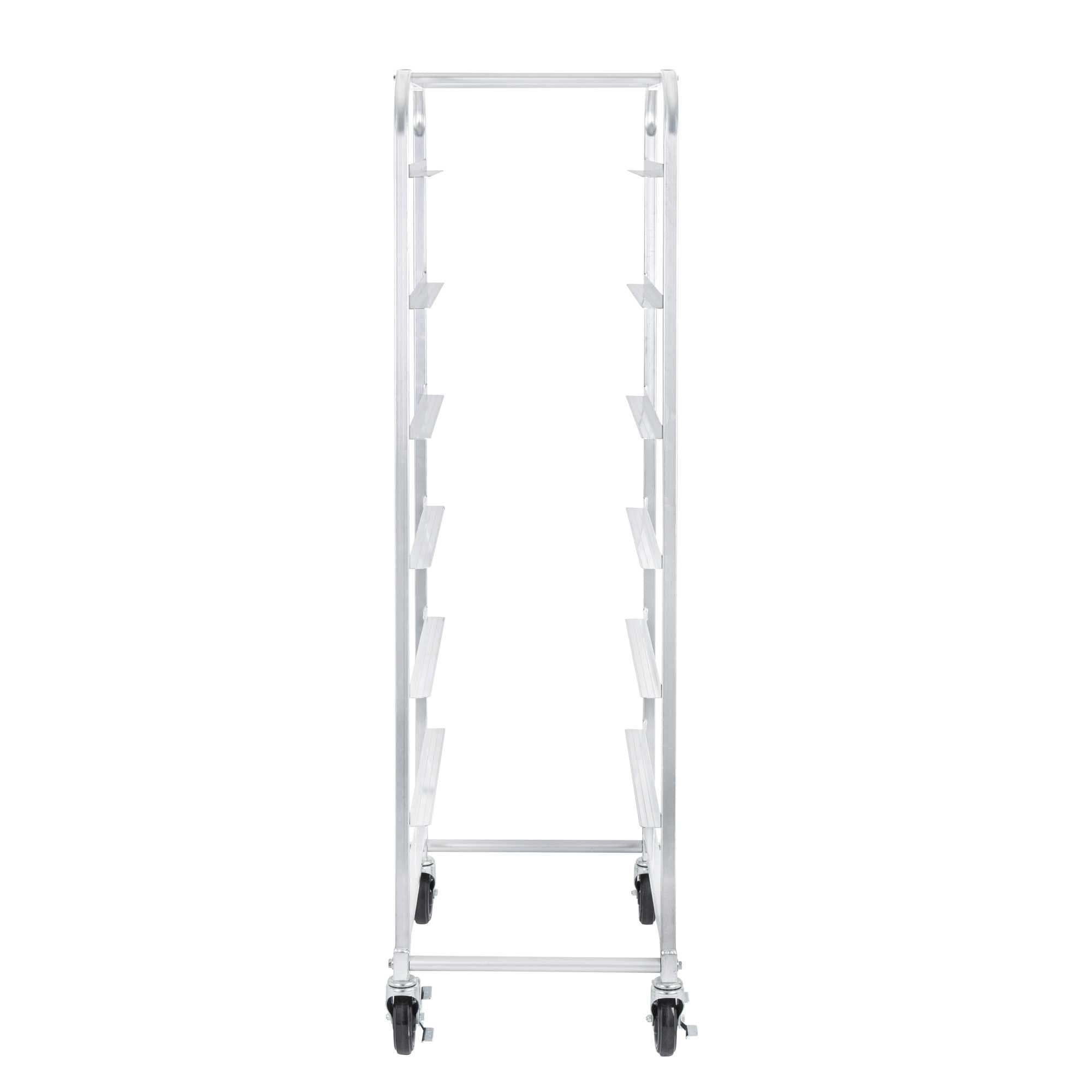 Kitchen Tek Mobile Aluminum Lug Rack - 6 Lug Capacity, Unassembled - 1 count box