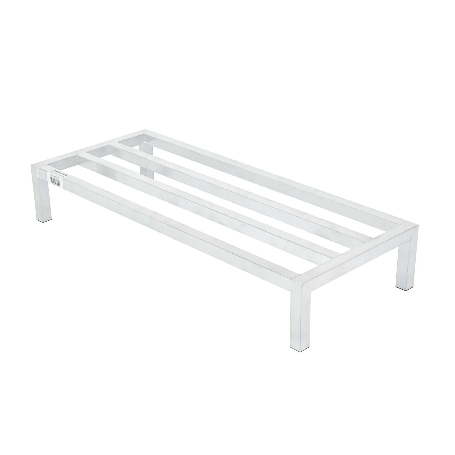 Kitchen Tek Aluminum Dunnage Rack - 1685 Lb Capacity - 48" x 20" x 8" - 1 count box