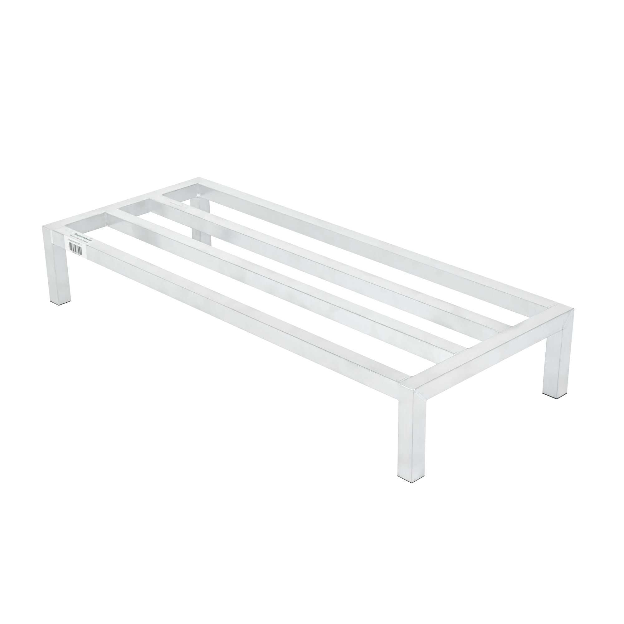Kitchen Tek Aluminum Dunnage Rack - 1685 Lb Capacity - 48" x 20" x 8" - 1 count box