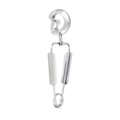 Met Lux Stainless Steel Escargot / Snail Tongs - 6 1/4