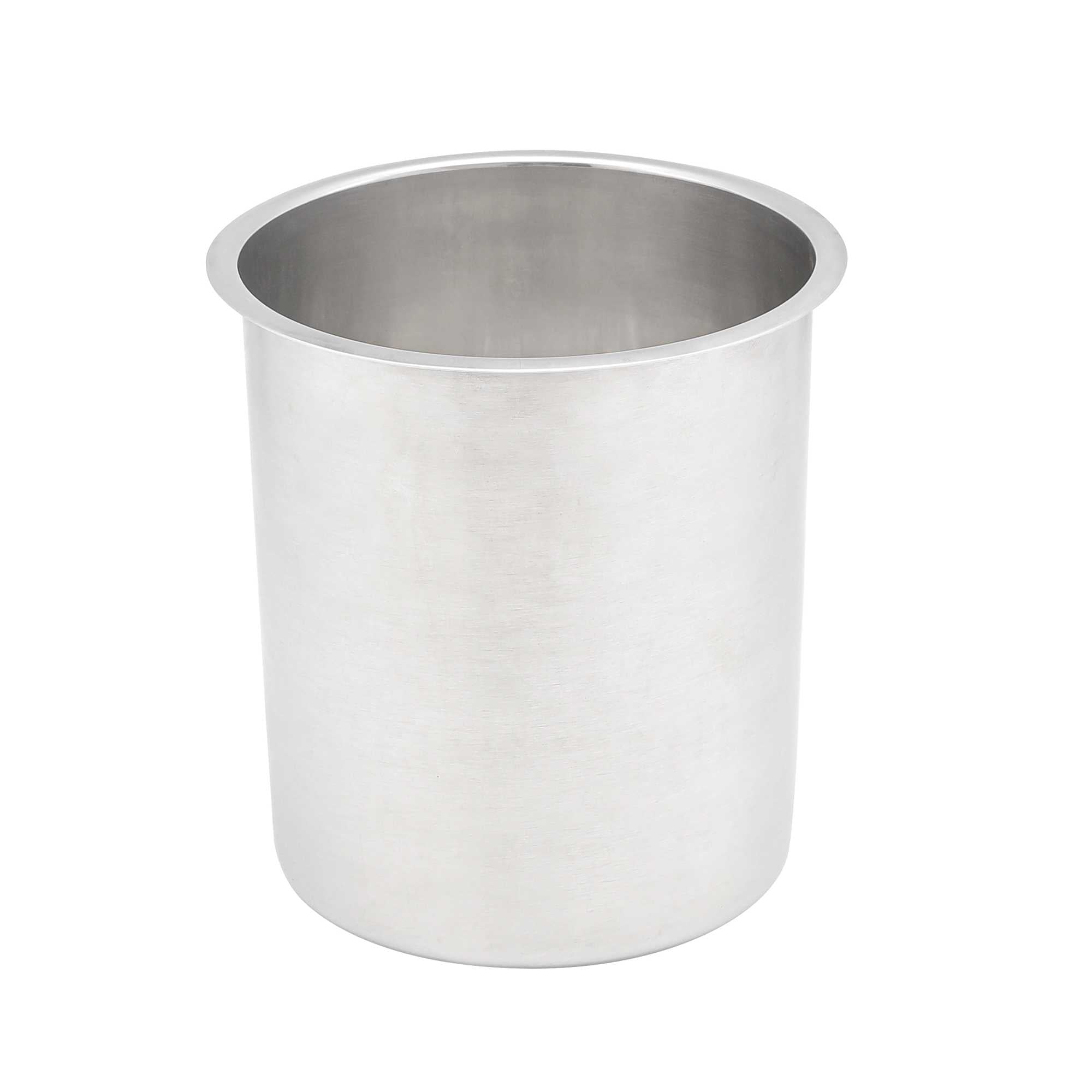 Met Lux 3.5 qt Commercial Grade Stainless Steel Bain Marie Pot - 6 count box