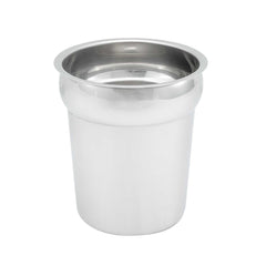 Met Lux 4 qt Commercial Grade Stainless Steel Vegetable Inset Pot - 6 count box