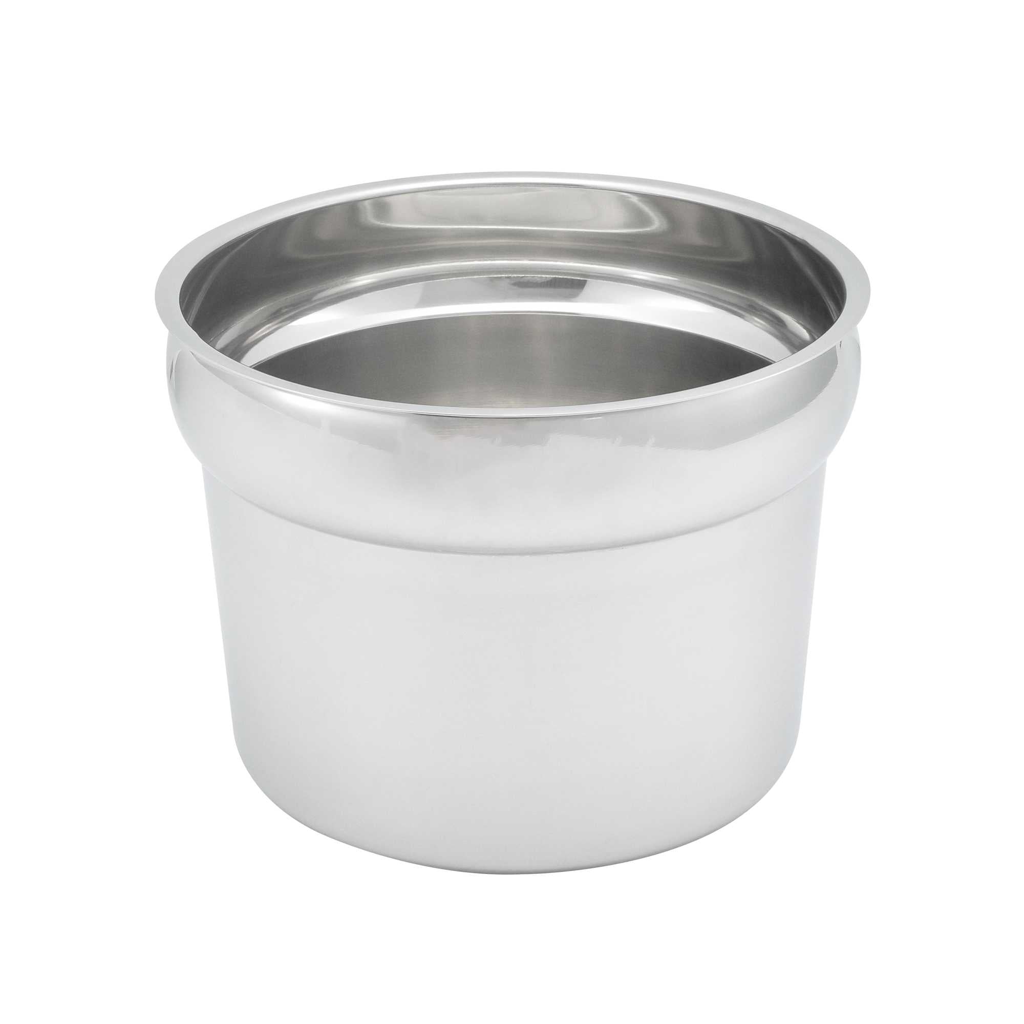 Met Lux 11 qt Commercial Grade Stainless Steel Vegetable Inset Pot - 6 count box