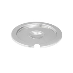 Met Lux Commercial Grade Notched Stainless Steel Vegetable Inset Cover - Fits 7 qt Pot - 48 count box