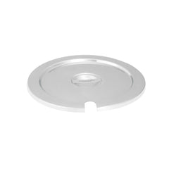 Met Lux Commercial Grade Notched Stainless Steel Vegetable Inset Cover - Fits 11 qt Pot - 1 count box
