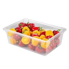 Met Lux Rectangle Clear Polycarbonate Food Storage Box - 26