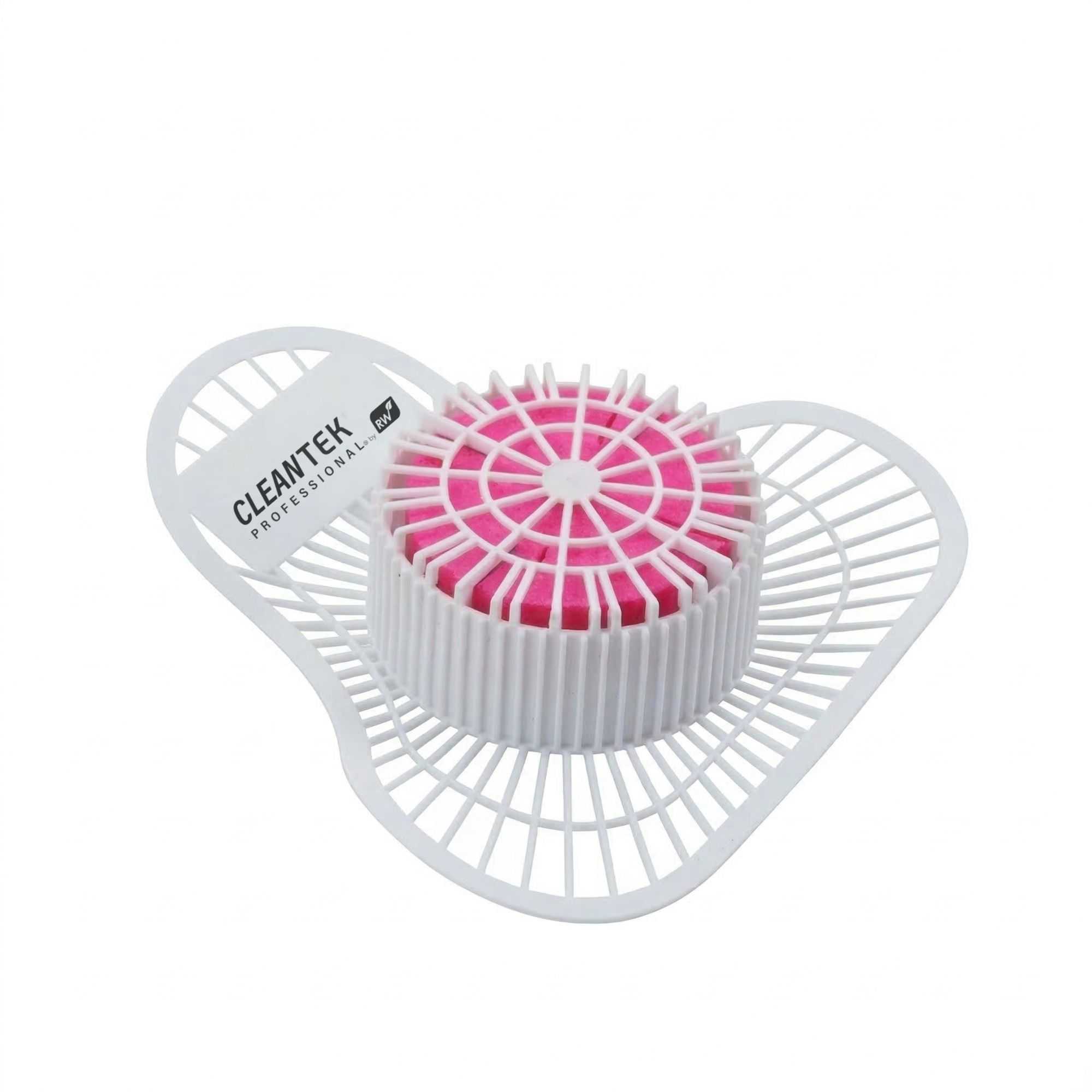 Clean Tek Professional Urinal Screen with Cherry Scent Block - 12 count box