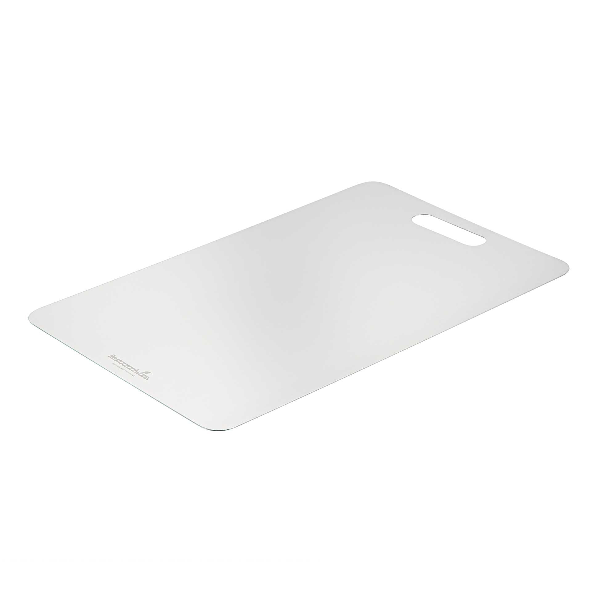 Met Lux Rectangle Titanium Large Cutting Board - 18" x 11 3/4" - 1 count box
