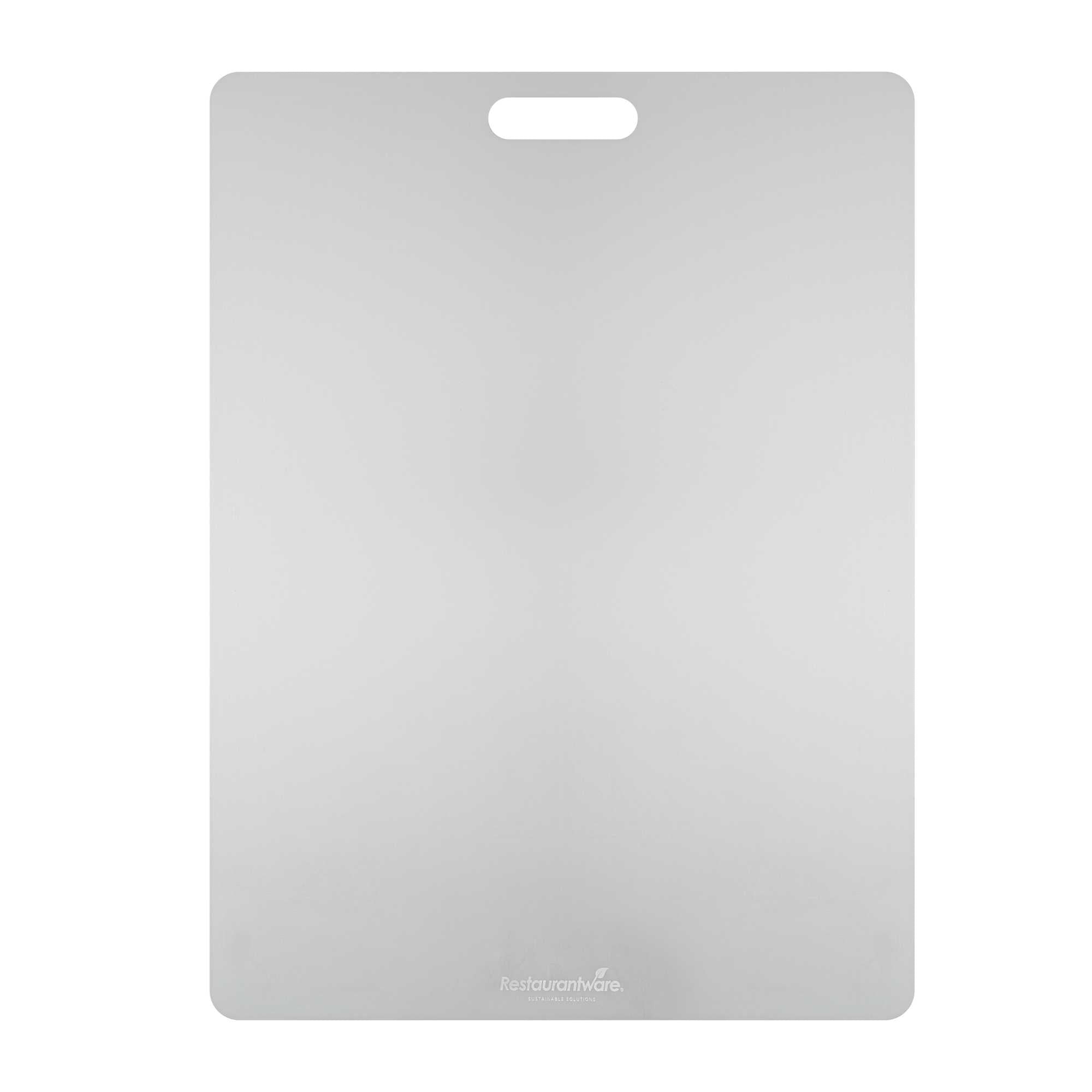 Met Lux Rectangle Titanium Extra Large Cutting Board - 24" x 18" - 1 count box
