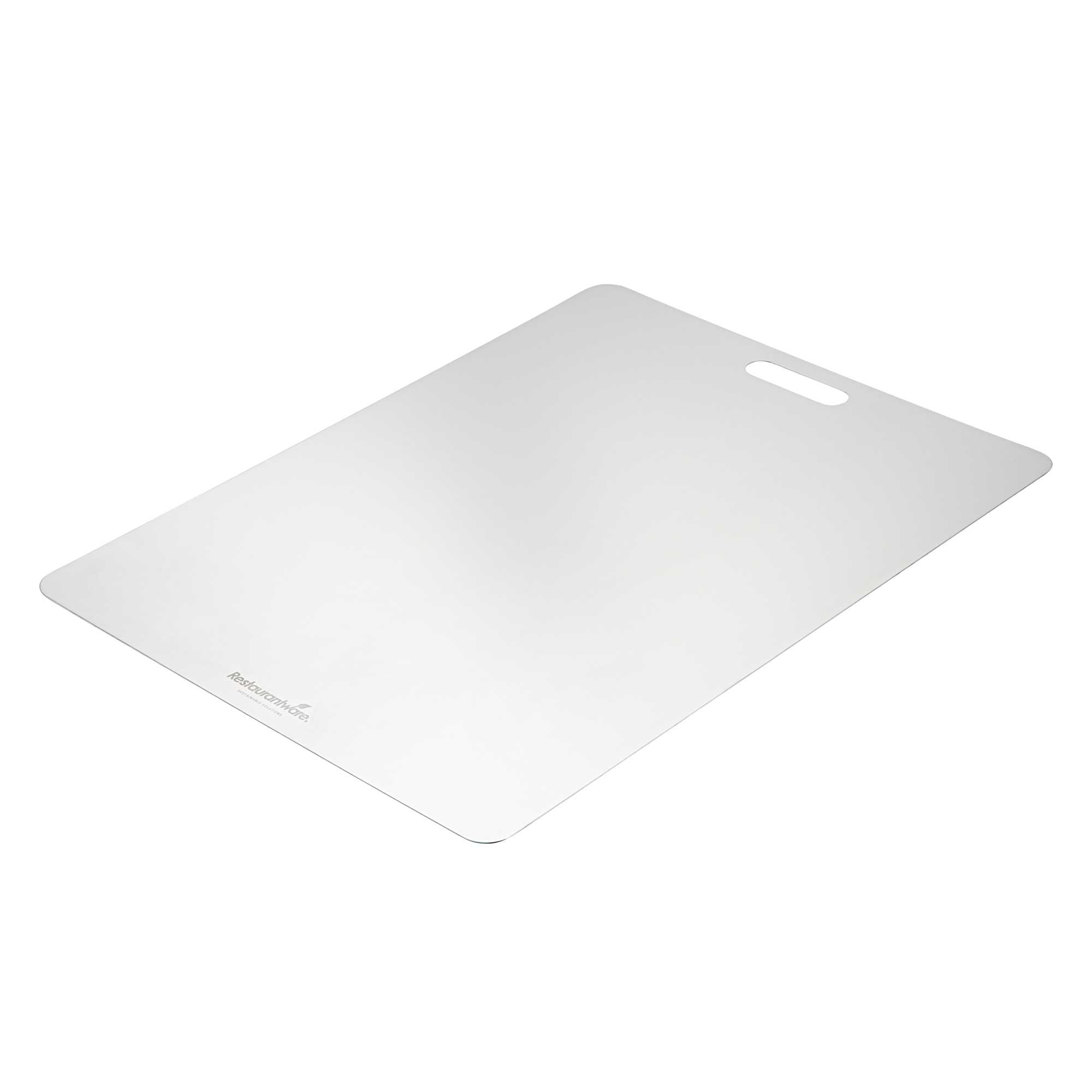 Met Lux Rectangle Titanium Extra Large Cutting Board - 24" x 18" - 1 count box