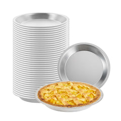 Pastry Tek 21 Gauge Aluminum Pie Pan - 10