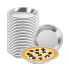 Pastry Tek 18 Gauge Aluminum Pie Pan - 8