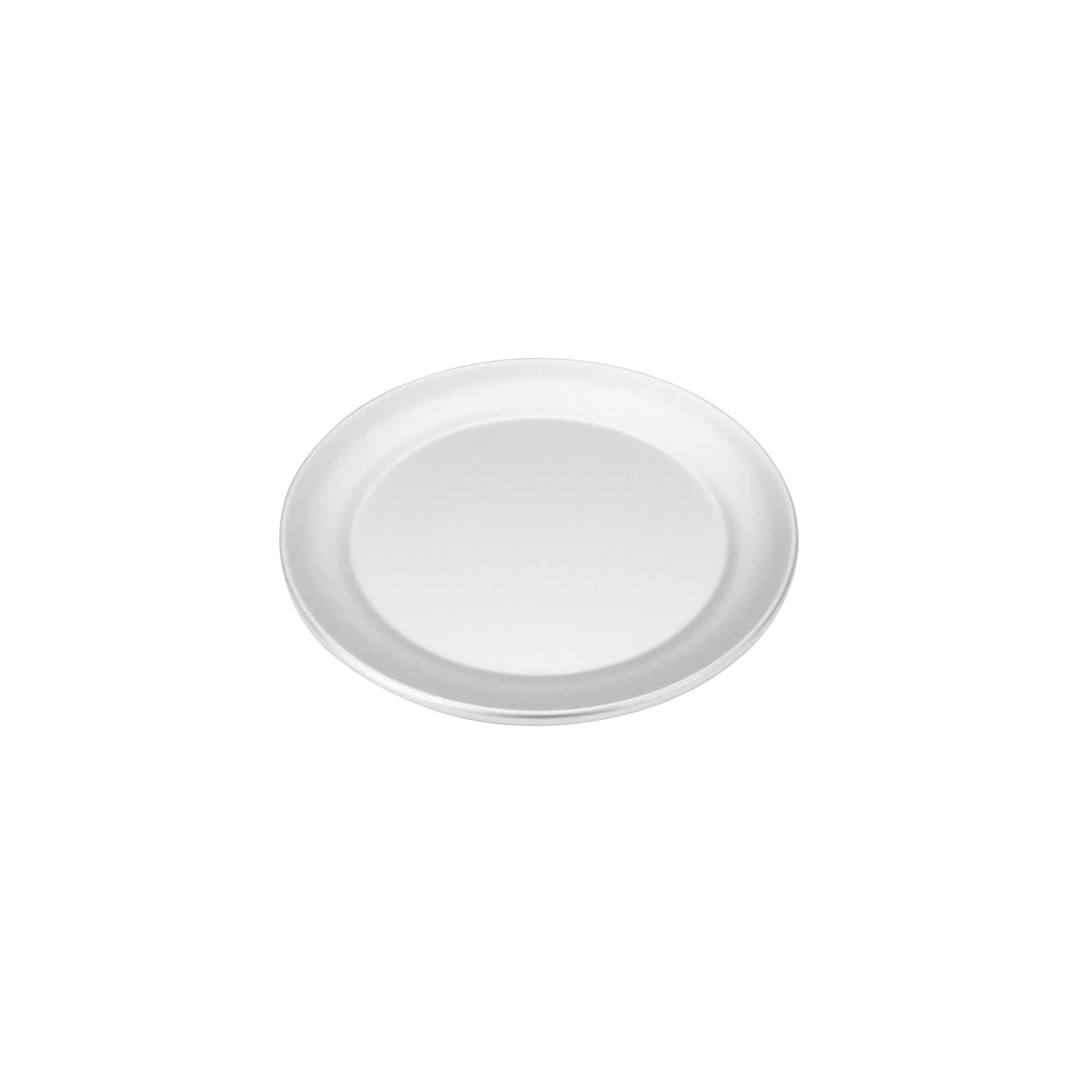 Pizzaly Aluminum Wide Rim Pizza Pan - 7" x 7" - 1 count box
