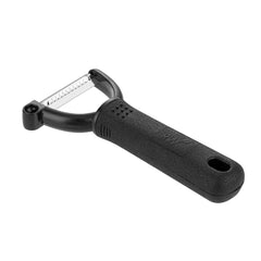 Comfy Grip Black Julienne Y Vegetable Peeler - with Stainless Steel Blade - 5 3/4