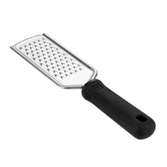 Comfy Grip Stainless Steel Coarse Grater - with Black Non-Slip Handle - 9 3/4