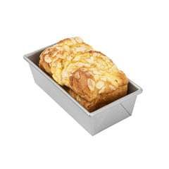 Pastry Tek 3/4 lb Glazed Aluminized Steel Bread Loaf Pan - 8 1/2