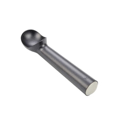 Scoop Haus 1.5 oz Black Aluminum #24 Ice Cream Scoop/Dipper - Defrost Handle - 7