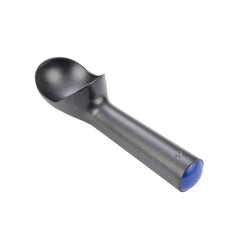 Scoop Haus 3 oz Black Aluminum #12 Ice Cream Scoop / Dipper - Defrost Handle - 7