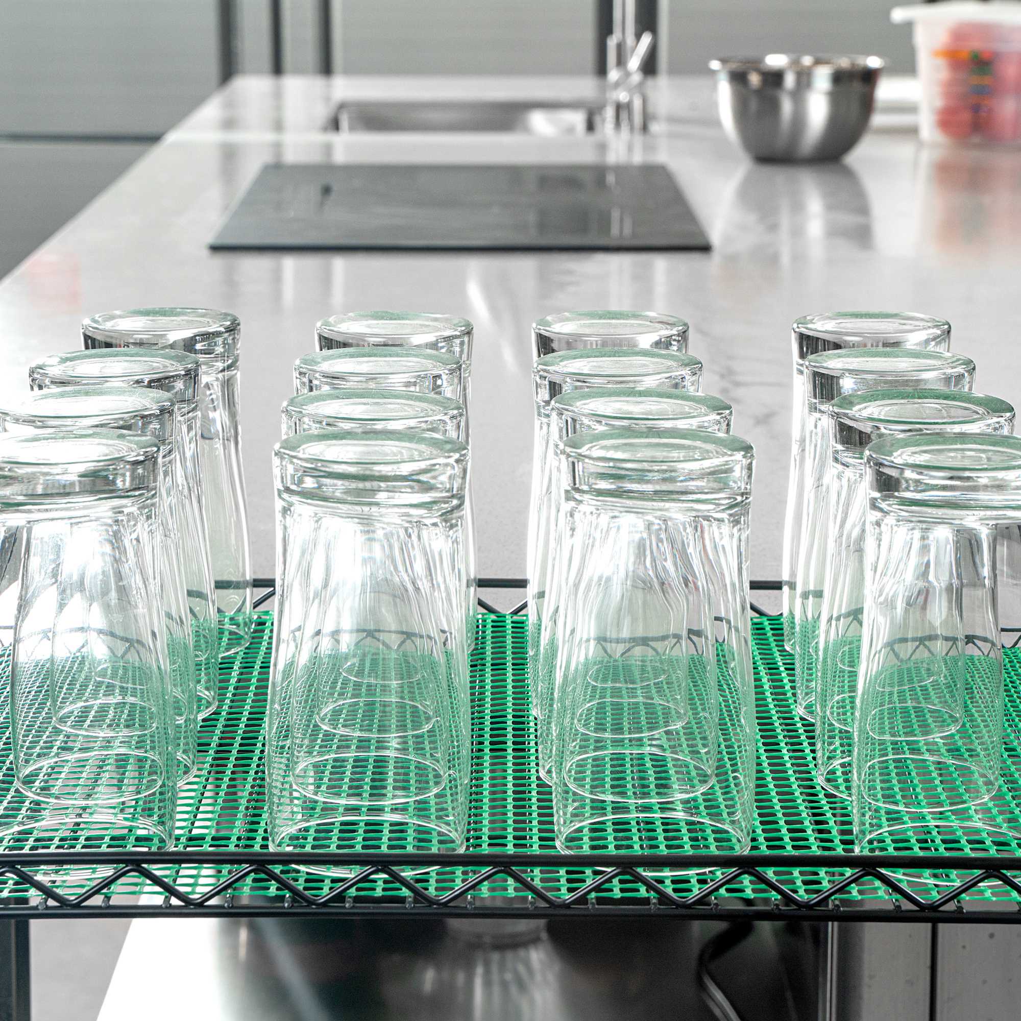 Chef 101 Green Plastic Mesh Shelf Liner - 2' x 40' - 1 count box