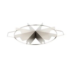 Pastry Tek Stainless Steel Pie Cutter - 8 Cut, For Up To 10