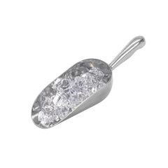 Met Lux 5 oz One-Piece Aluminum Scoop - Round Bottom - 7 1/2