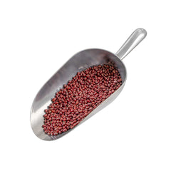 Met Lux 38 oz One-Piece Aluminum Scoop - Round Bottom - 12 1/4