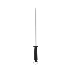 Chef 101 Round Stainless Steel Sharpening Rod - with Plastic Handle - 17