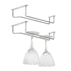 Chef 101 Chrome Plated Glass Hanger Rack - 9 3/4