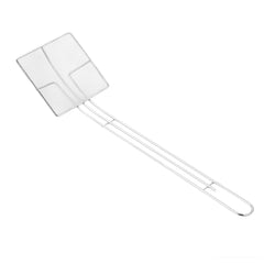 Motomori Rectangle Fine Mesh Nickel-Plated Steel Skimmer - 18