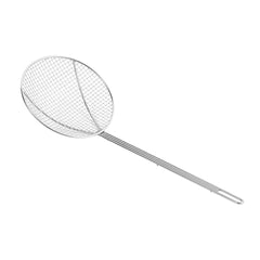 Motomori Round Coarse Mesh Nickel-Plated Steel Skimmer - 20 3/4