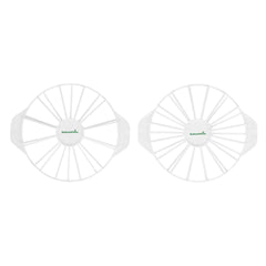 Pastry Tek Plastic Double-Sided Cake Marker Set - 10 / 12 Slices, 14 / 16 Slices, Up To 16