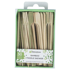 Pixy Natural Bamboo Paddle Pick - Retail Pack - 4