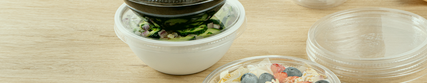 Disposable Plastic Bowl Lids