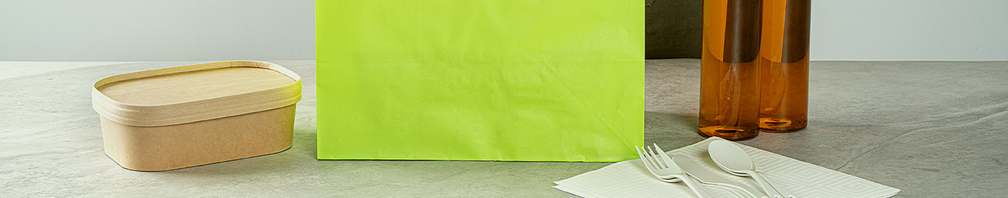 Green Paper Bags