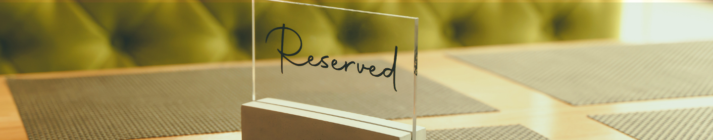 Tabletop Signs